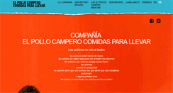 Desktop Screenshot of elpollocampero.com